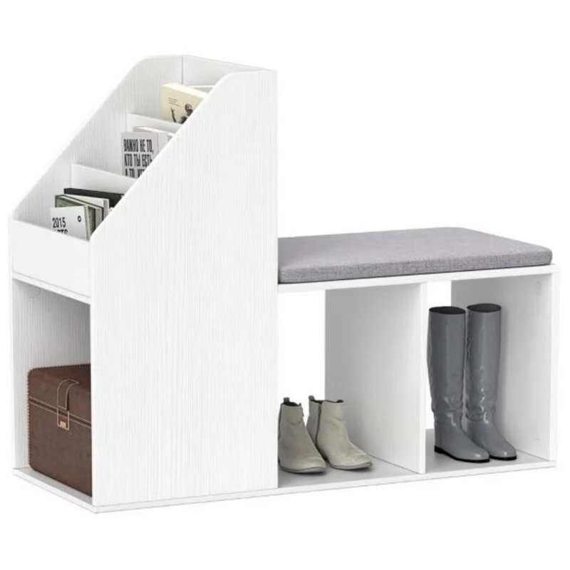 2 Pair Shoe Storage Bench