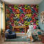 Papier peint graffiti urbain