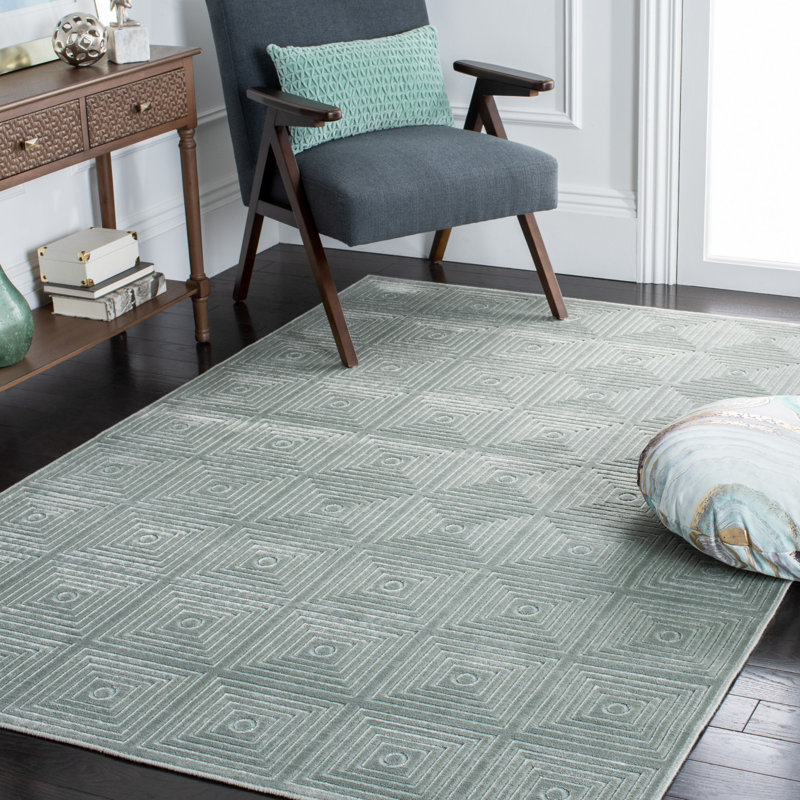 Pomonok Paradise Performance Geometric Rug, Rectangle 5'3" x 7'6"
