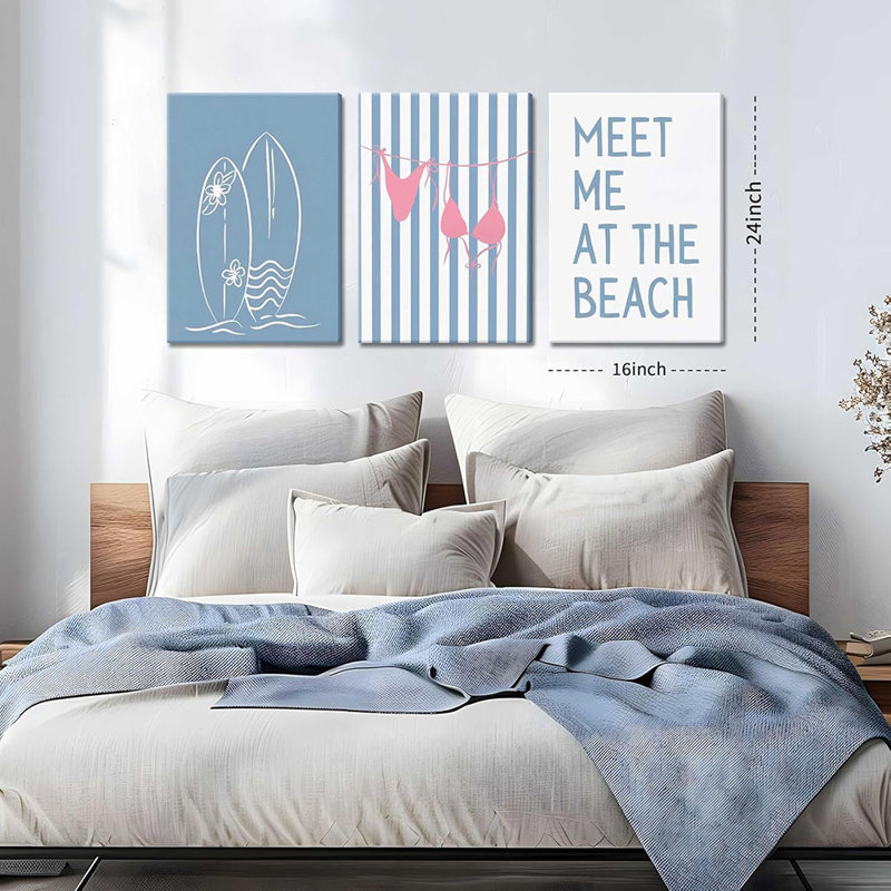 3 Piece Wrapped Canvas Print