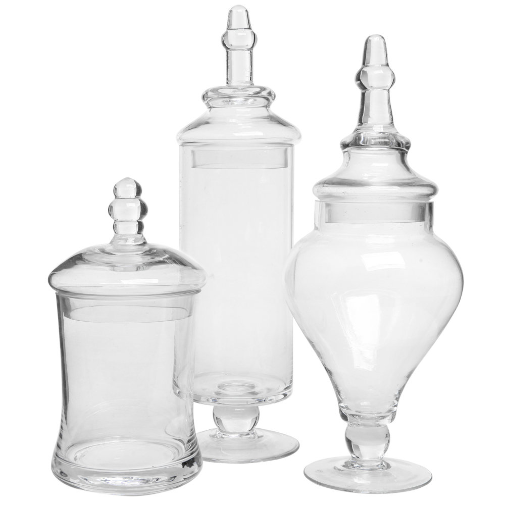 House of Hampton® Egehan Glass Apothecary Jar & Reviews | Wayfair