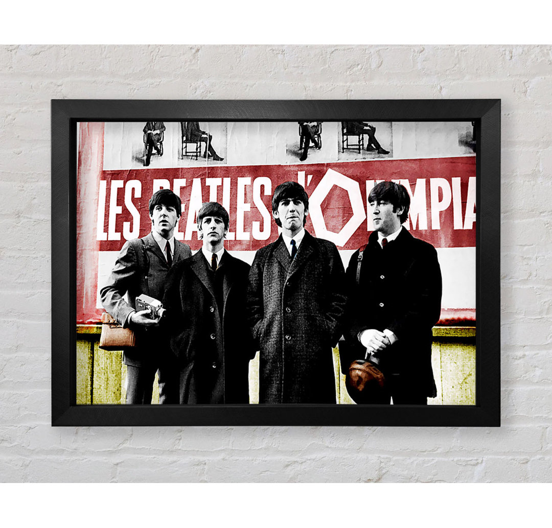 Die Beatles in Liverpool - Einzelne Bilderrahmen Kunstdrucke