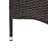 Clementine Outdoor Multibrown PE Wicker Dining Chairs (Set Of 2)