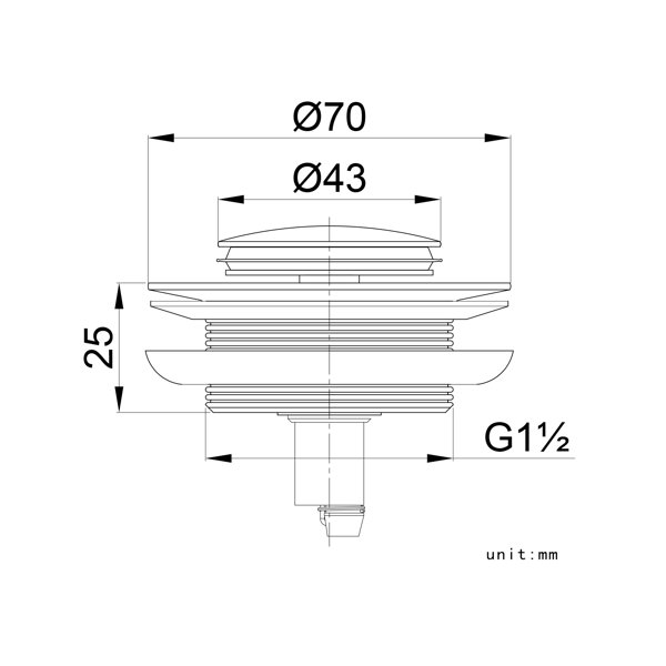 Dimensions du produit