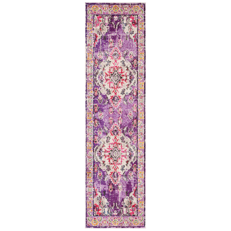 Damaris Oriental Area Rug, Runner 66 x 244cm