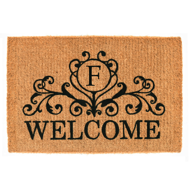 Zakrzewski Outdoor Doormat, Rectangle 1'6" x 2'6", F