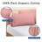 ROYALE LINENS 300 Thread Count 100% Long Staple Combed Cotton Pillowcases Set of 2 - Ultra Soft - Standard Bed Pillow Cover - 20"x26" - Breathable, Cool & Crisp Percale Pillow Case (Std, Lake Blue)-114665974-114665966