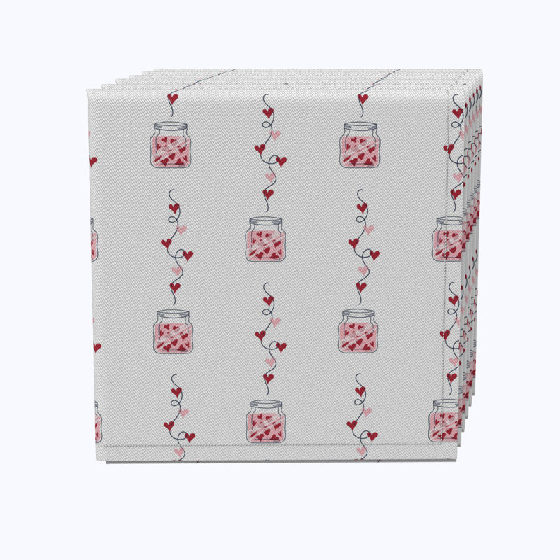 Gerimiah Cotton Twill No Pattern Square Napkin