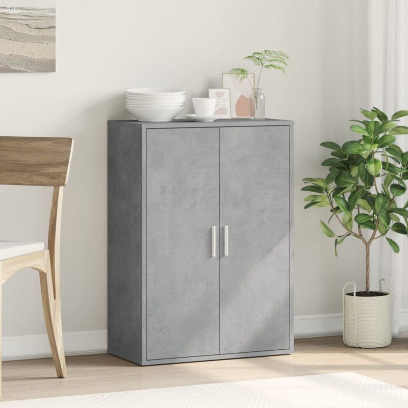 Pacuta 60 cm W Sideboard, Concrete Grey