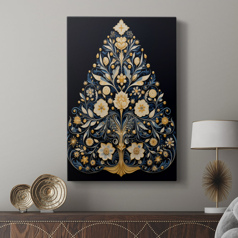 Art des Fêtes de Noël DCXLIX - Galerie Cavas, H 18 po x l 12 po