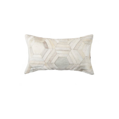 Koza Cowhide Throw Pillow