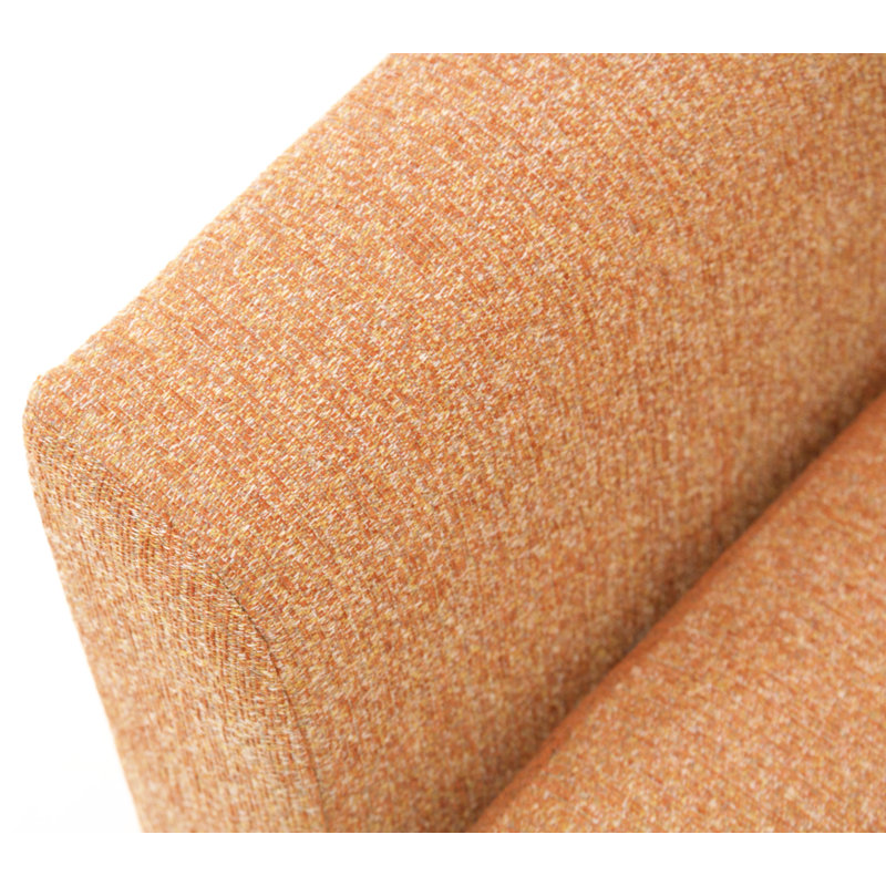 Antai Upholstered Swivel Barrel Chair, Autumn