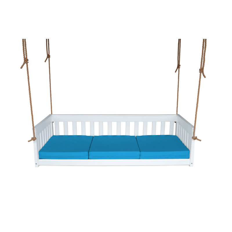 Siège de balançoire Dextra, Bleu clair, Blanc