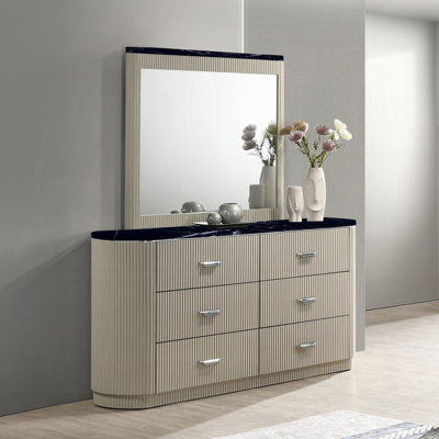 Travonte Dresser With Mirror