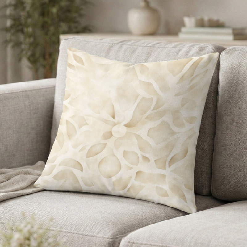 Coussin Boho, H 16 po x l 16 po