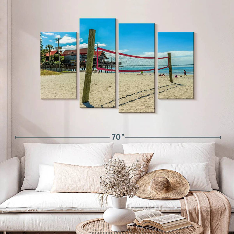 Filet de volleyball Gillard Beach, H 32 po x l 52 po