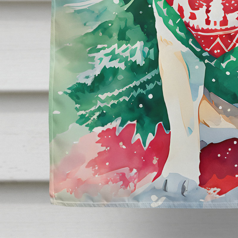 Double Sided Polyester Christmas, 40'' H x 28'' W