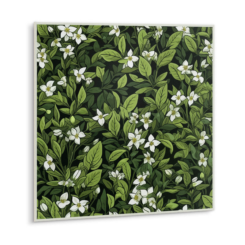 Astolfo 30 x 30 cm PVC Tile in Matte Green