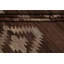 Tapis brun teint naturel kilim 5 x 7