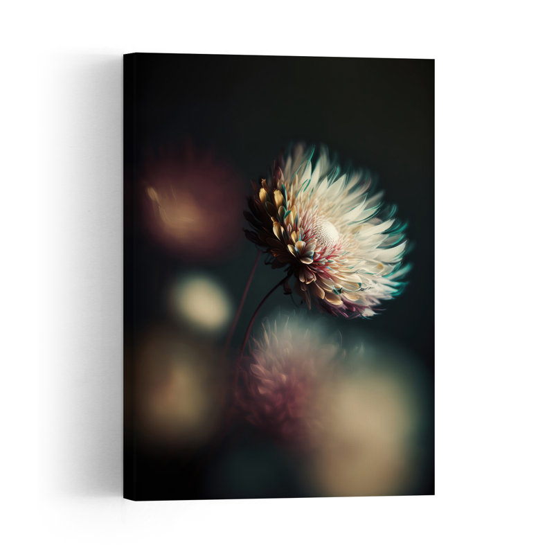 Untitled Abstract Modern Flower Wall Art Print, 152.4cm H x 101.6cm W