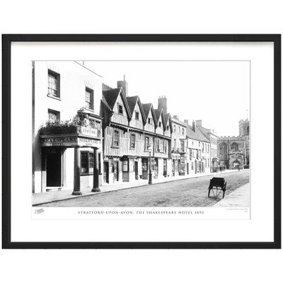 Stratford-upon-Avon, The Shakespeare Hotel 1892 by Francis Frith - Single Picture Frame Print