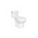 Proflo 1.28 Gallons GPF Elongated Floor Mounted Two-Piece Toilet (Seat Not Included)