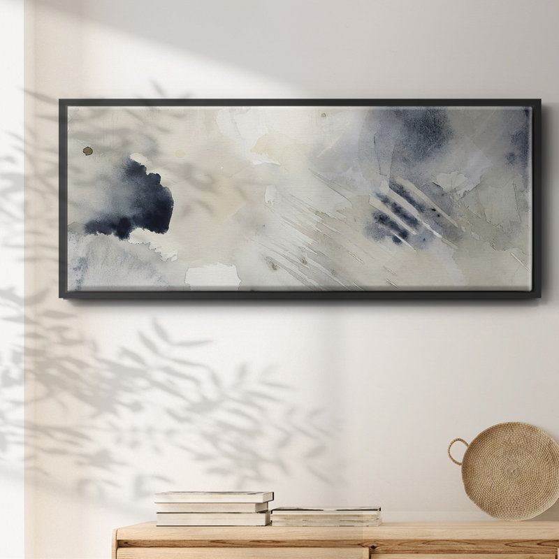 Bergamote séchée dans la brume III - toile encadrée, H 12 po x l 30 po