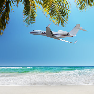 VIP vacation 1 Piece Wrapped Canvas Wall Art
