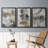 " Masked Notes I " 3 Piece Art Acrylic Painting-69983357-69983355