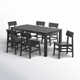 AllModern Chair 7-Piece Parsons Dining Table Set