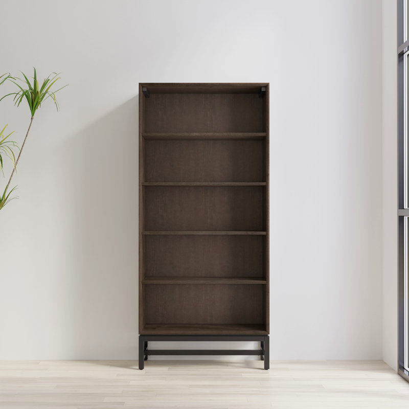 Mid Century Open Shelf Bookcase