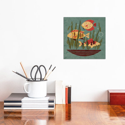 Fish And Seaweed by Renea L. Thull - Gallery-Wrapped Canvas Giclée on Canvas
