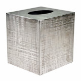 Jacquard Metal Tissue Box Cover