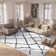 Rodgers Berber Shag Performance Abstract Rug
