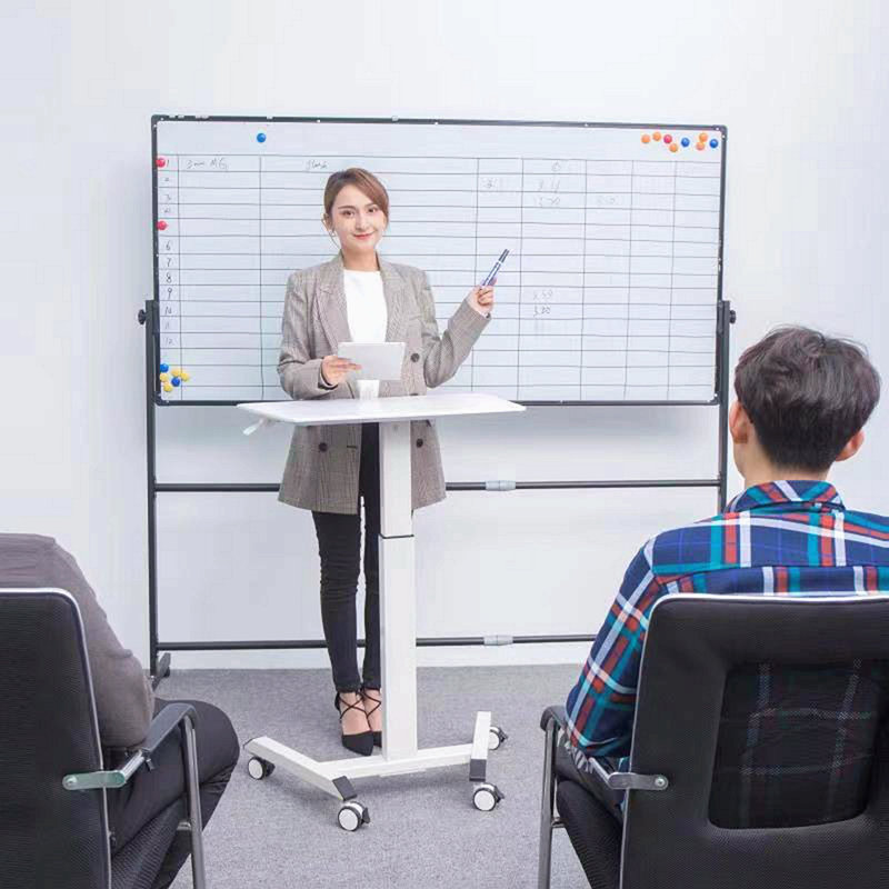Compact Tech Desk Standing And Adjustable Desk
