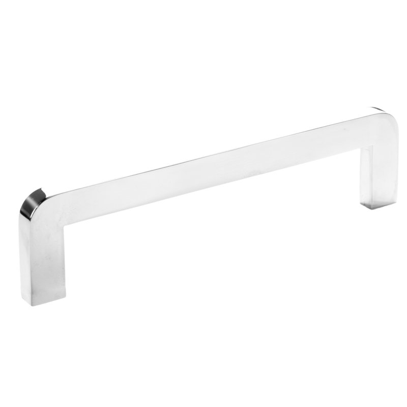 Rectangular Cabinet Pull, Satin Stainless Steel, 6 1/2"