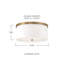 Midtown Cotton / Cotton Blend Flush Mount-91074247