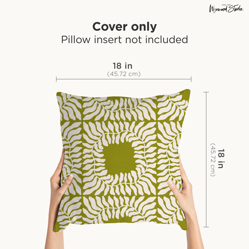 Floral Pillow Cover