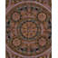 Cinq mandalas Thangka (Thangka sans brocart)