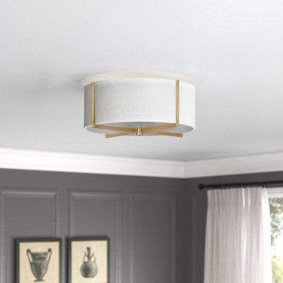 Plafonnier semi-encastré 3 lumières 19,5 po Axis