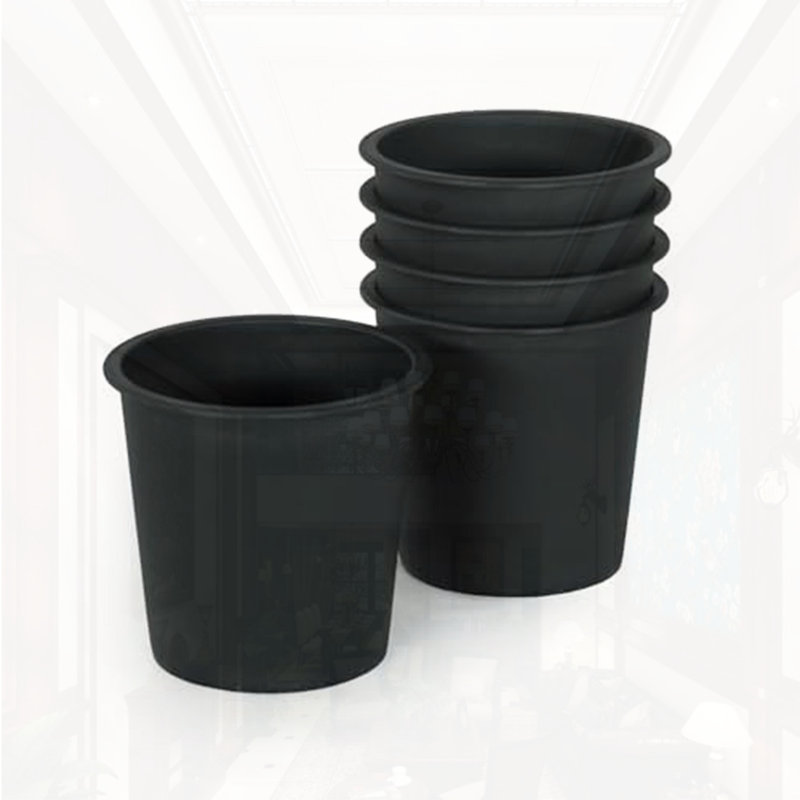 Paquet de 5 pots de fleurs de 5 po, H 4,7 po x l 5 po x P 5 po