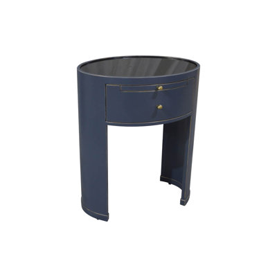 Coppess 55cm W Solid Wood Bedside Table