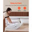 Édredon avec housse de couette en duvet synthétique 102 x 90 po 4 onglets-114072818