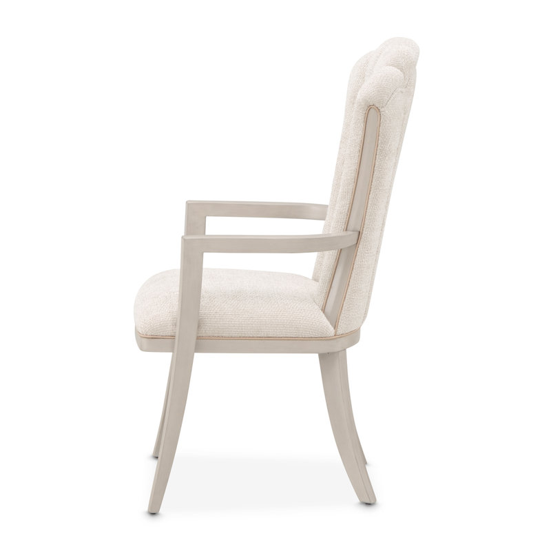Fantosini Dining Arm Chair - Silver Mist