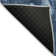 Machine Washable Indoor/Outdoor Xhevrie Blue Rug