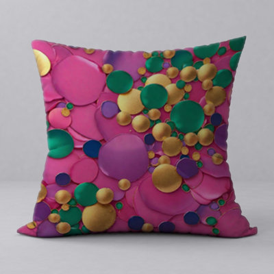 Reversible Throw Pillow