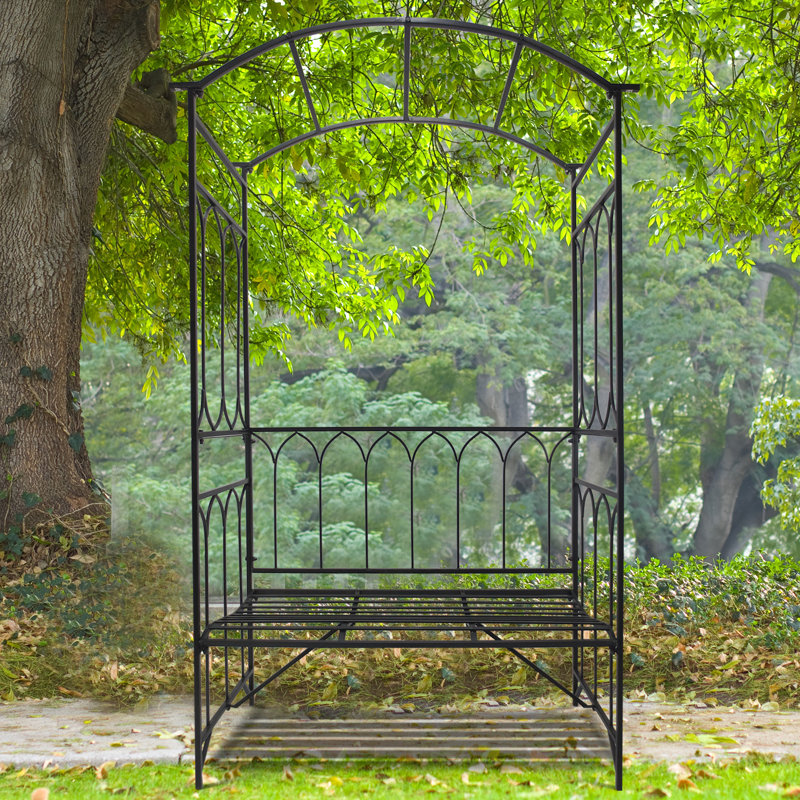 Metal Outdoor Bench