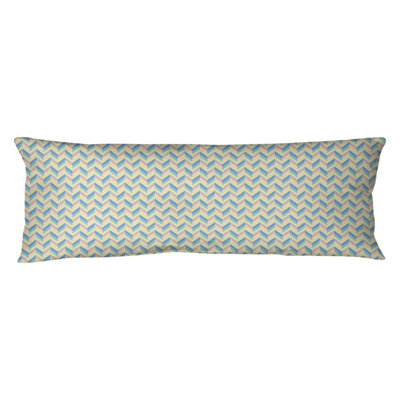 Coussin lombaire chevron