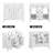 35'' Single Bathroom Vanity Base Only-87407977