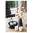 Villeroy & Boch Manufacture Collier Noir Carre, 10.25" Tall Porcelain Table Vase-59386795